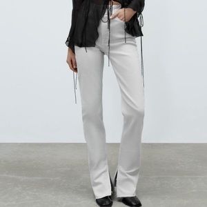 Zara Jeans with slit